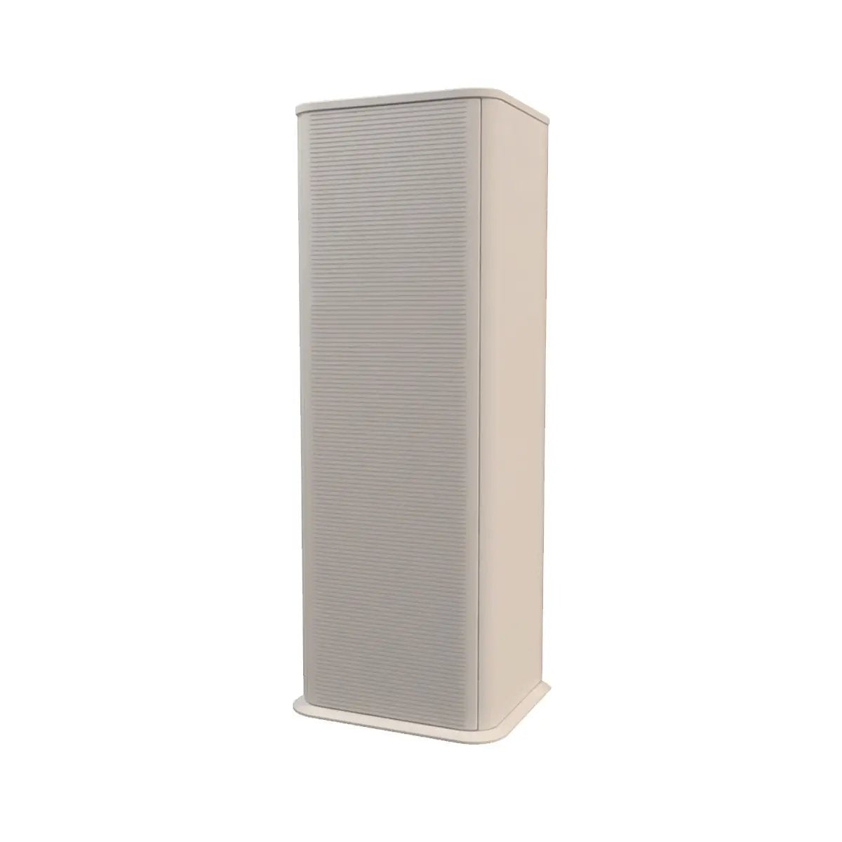 white matte linen cabinet