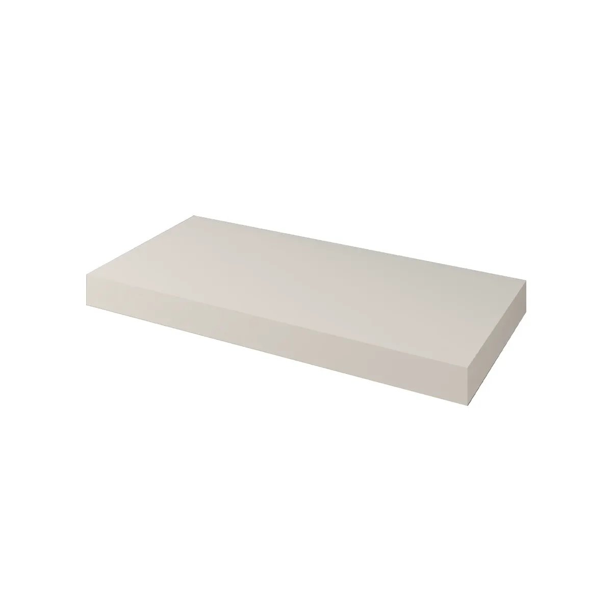 white matte countertop