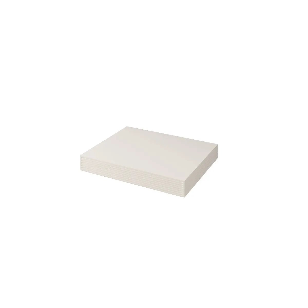 white matte countertop