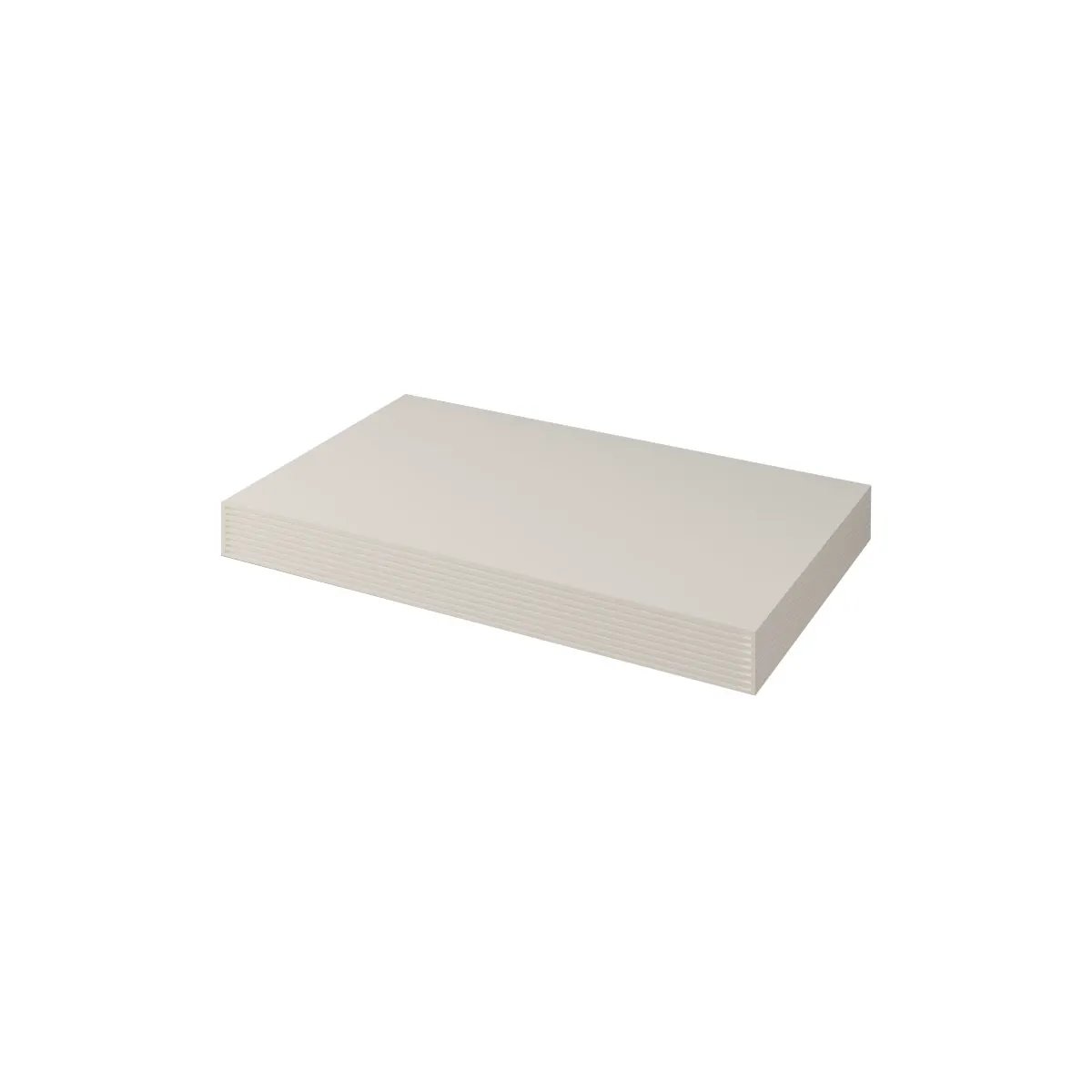 white matte countertop
