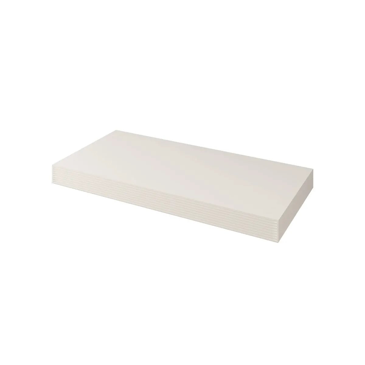 white matte countertop