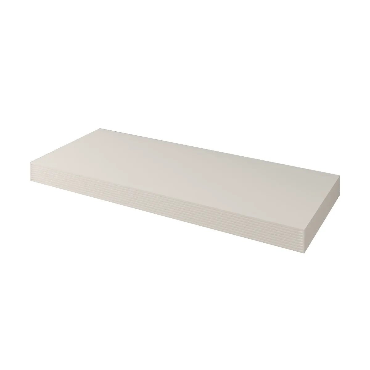 white matte countertop