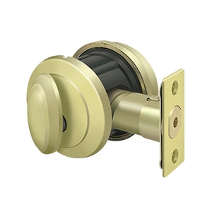 Deltana Solid Brass Port Royal Deadbolt Lock Grade 2