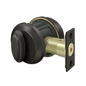 Deltana Solid Brass Port Royal Deadbolt Lock Grade 2
