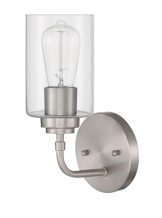 brushed polished nickel wall sconces