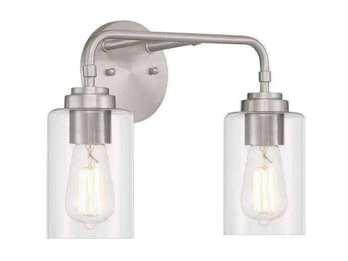 brushed polished nickel wall sconces