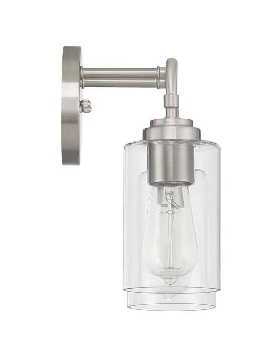 brushed polished nickel wall sconces