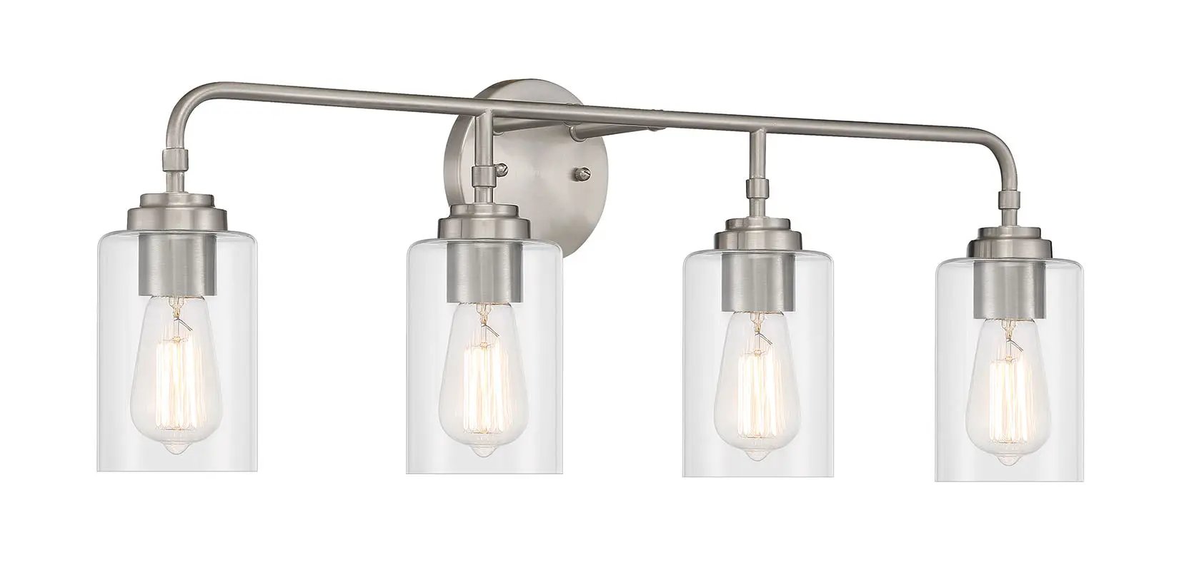 brushed polished nickel wall sconces