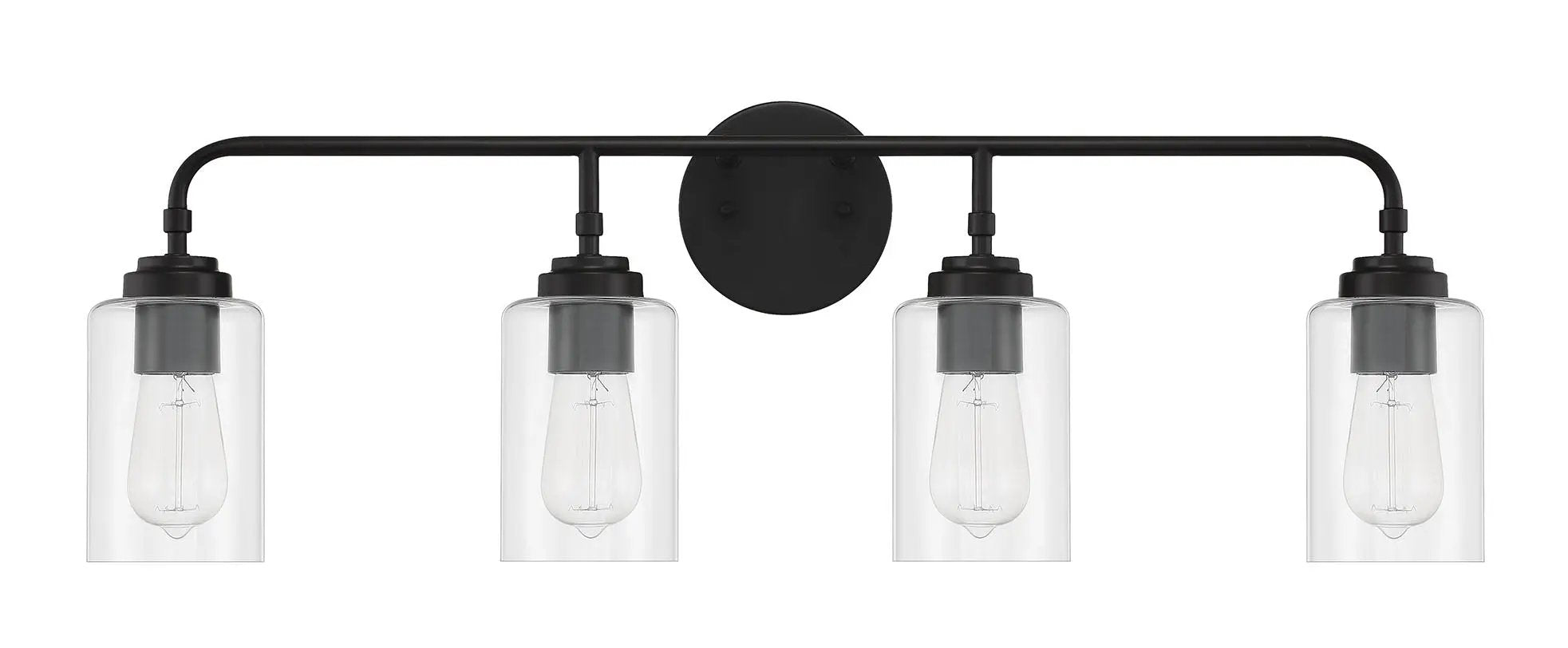 flat black wall sconces