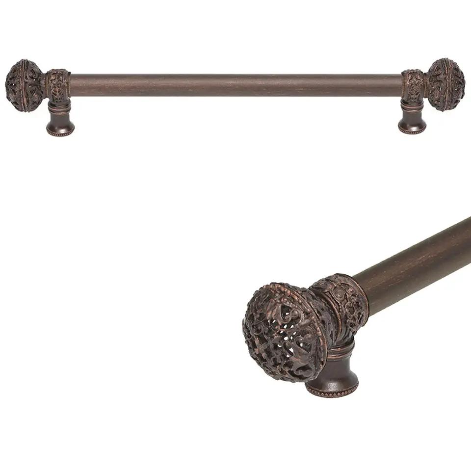Carpe Diem Juliane Grace Large Finial Appliance/Long Pull - 5/8" Smooth Bar by Carpe Diem