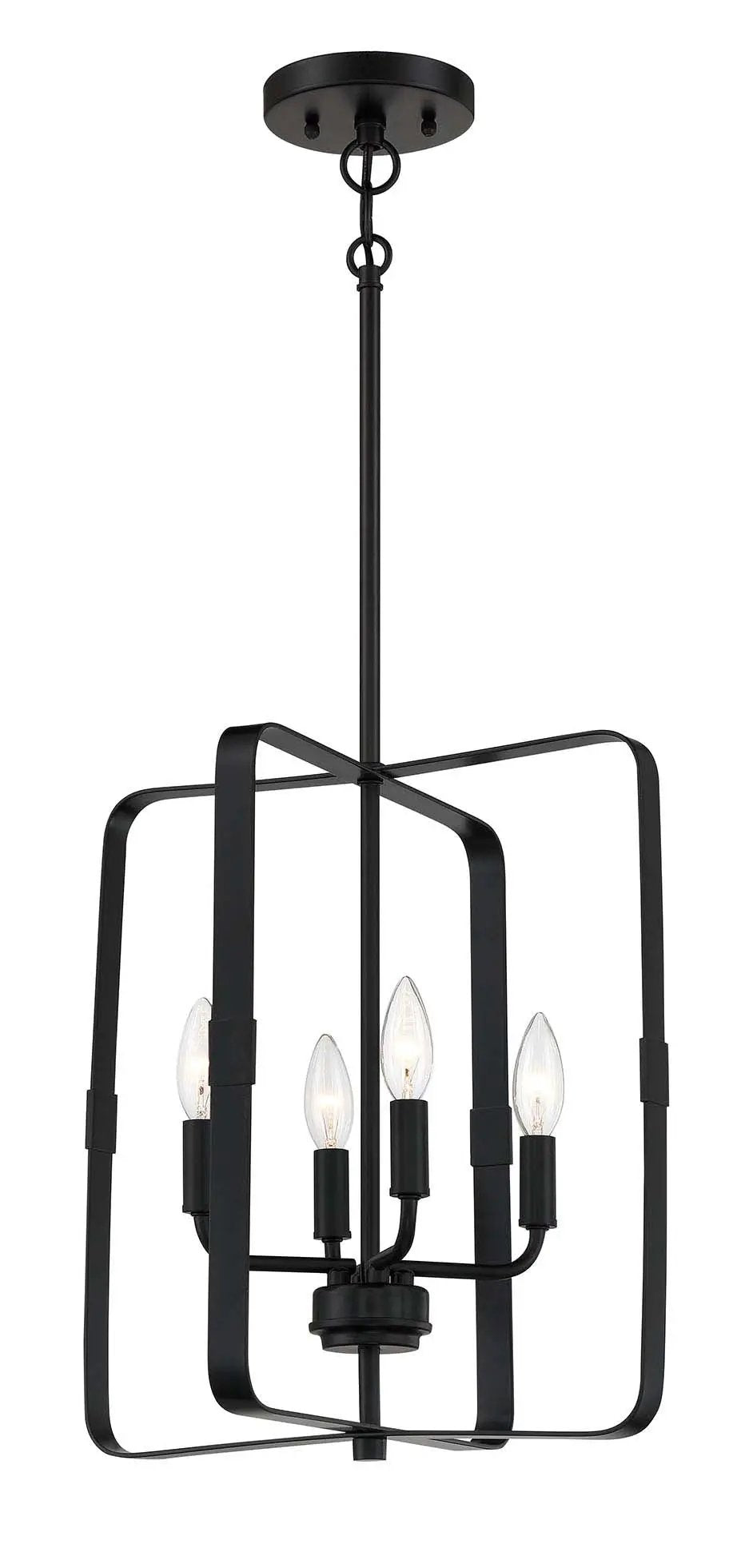 flat black ceiling mount