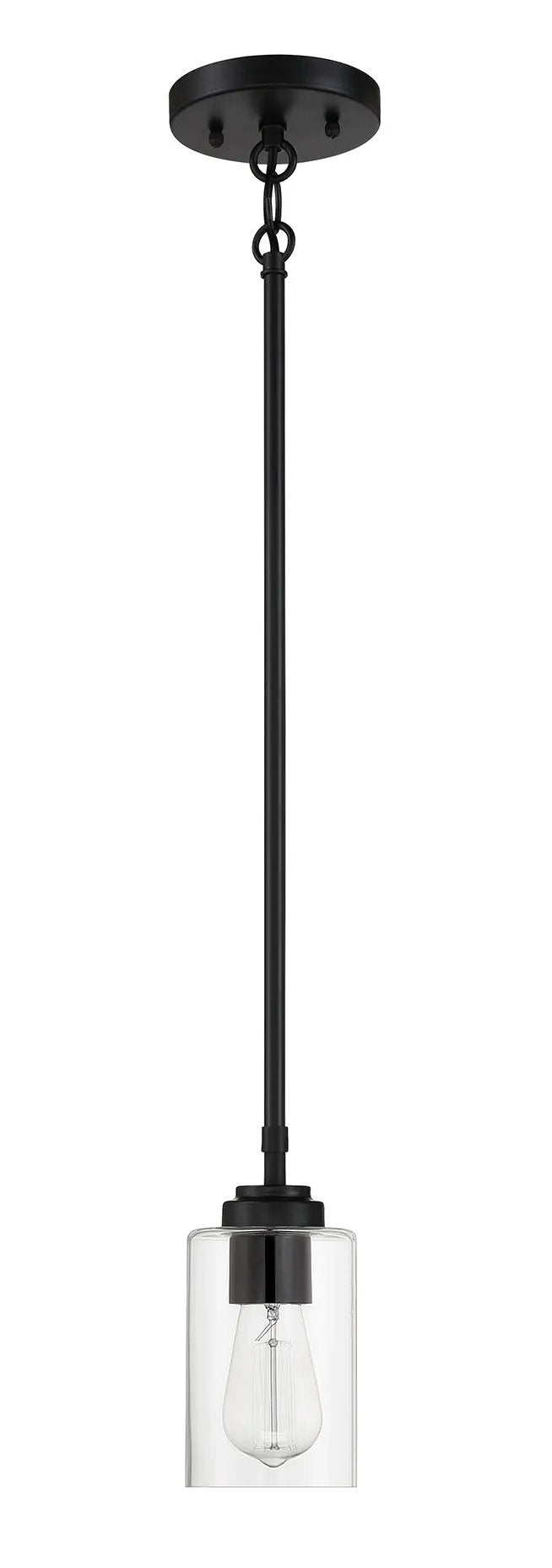 flat black pendants