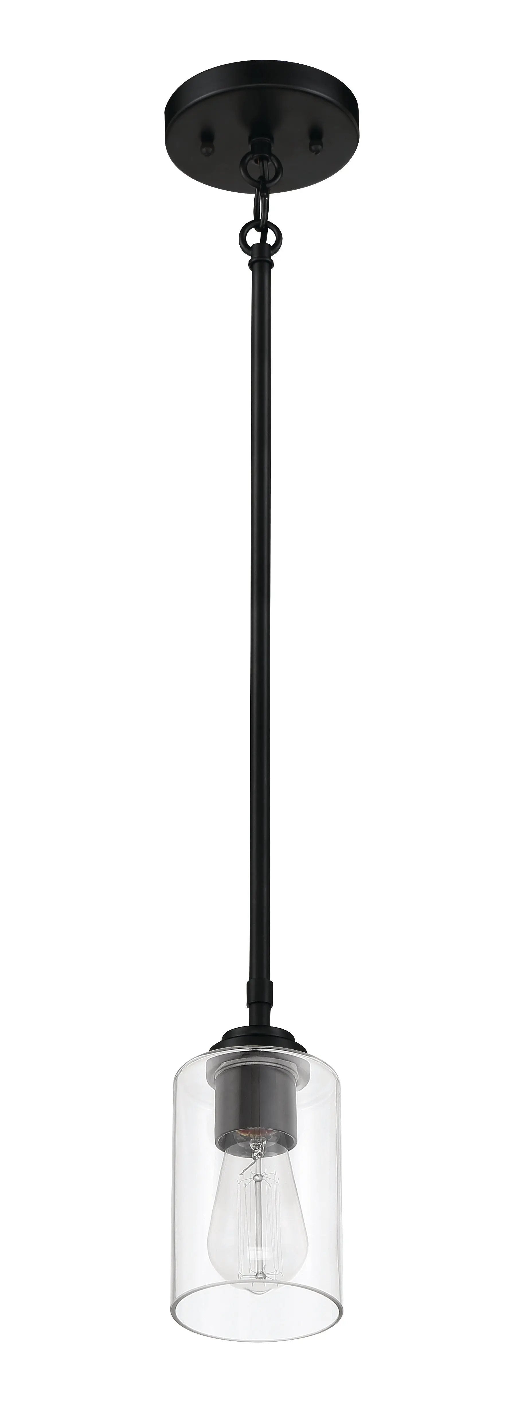 flat black pendants