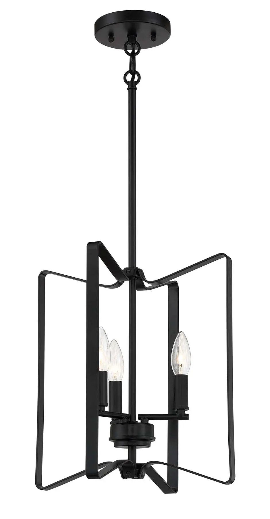 flat black ceiling mount