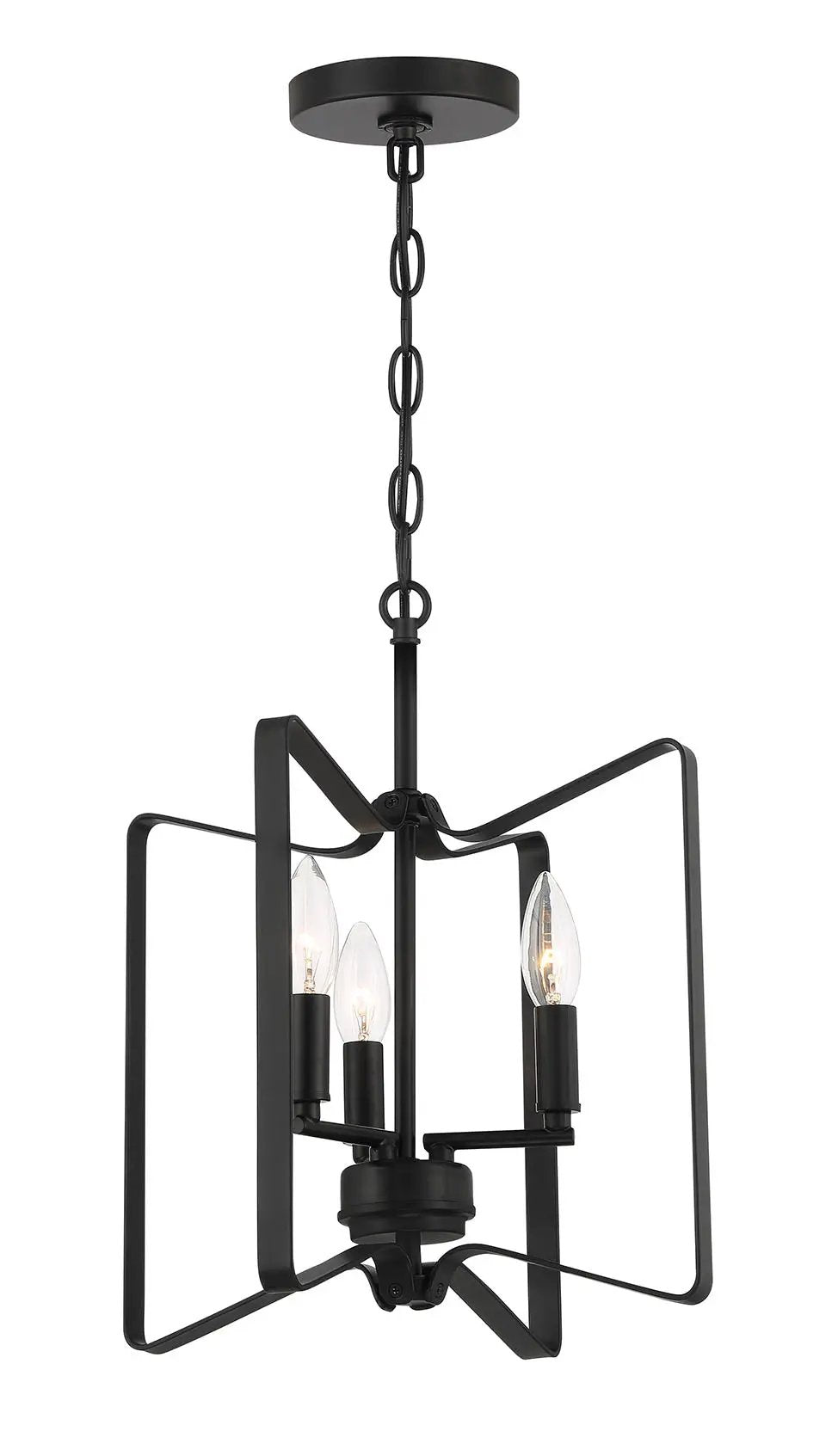 flat black ceiling mount