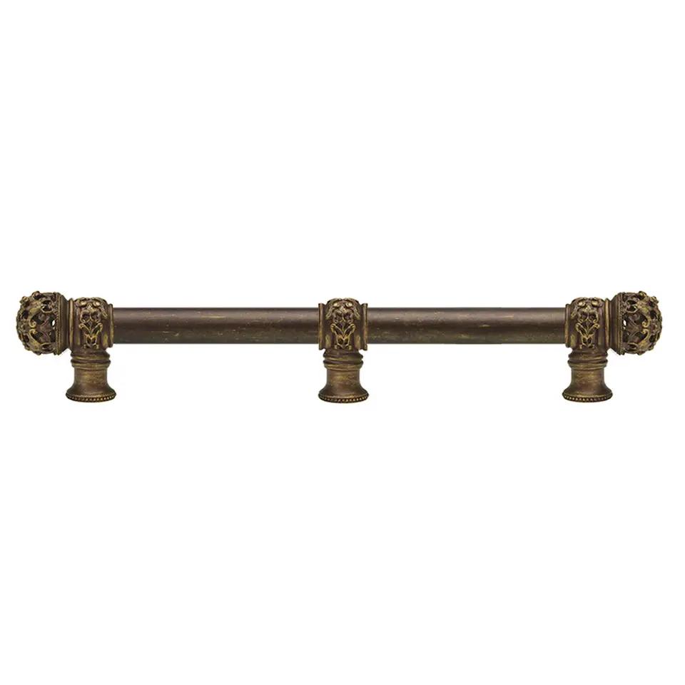 Carpe Diem Juliane Grace Small Finial Appliance/Long Pull - 5/8" Smooth Bar and Center Brace by Carpe Diem