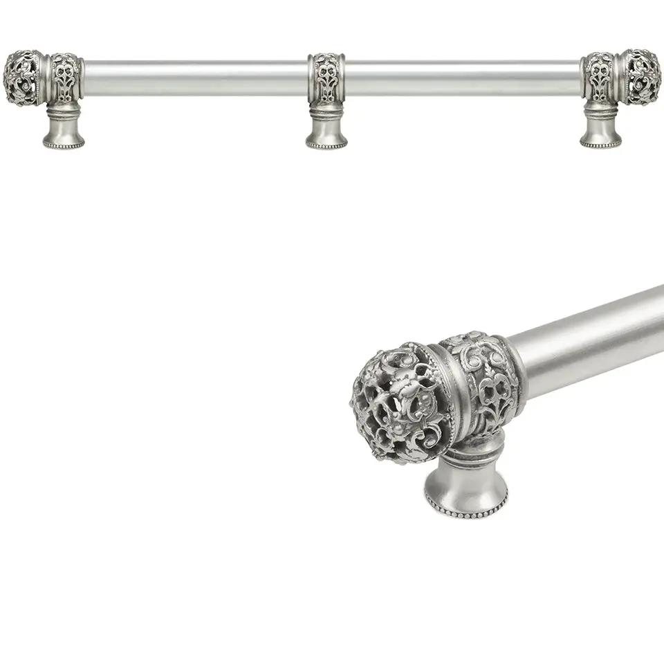 Carpe Diem Juliane Grace Small Finial Appliance/Long Pull - 5/8" Smooth Bar and Center Brace by Carpe Diem