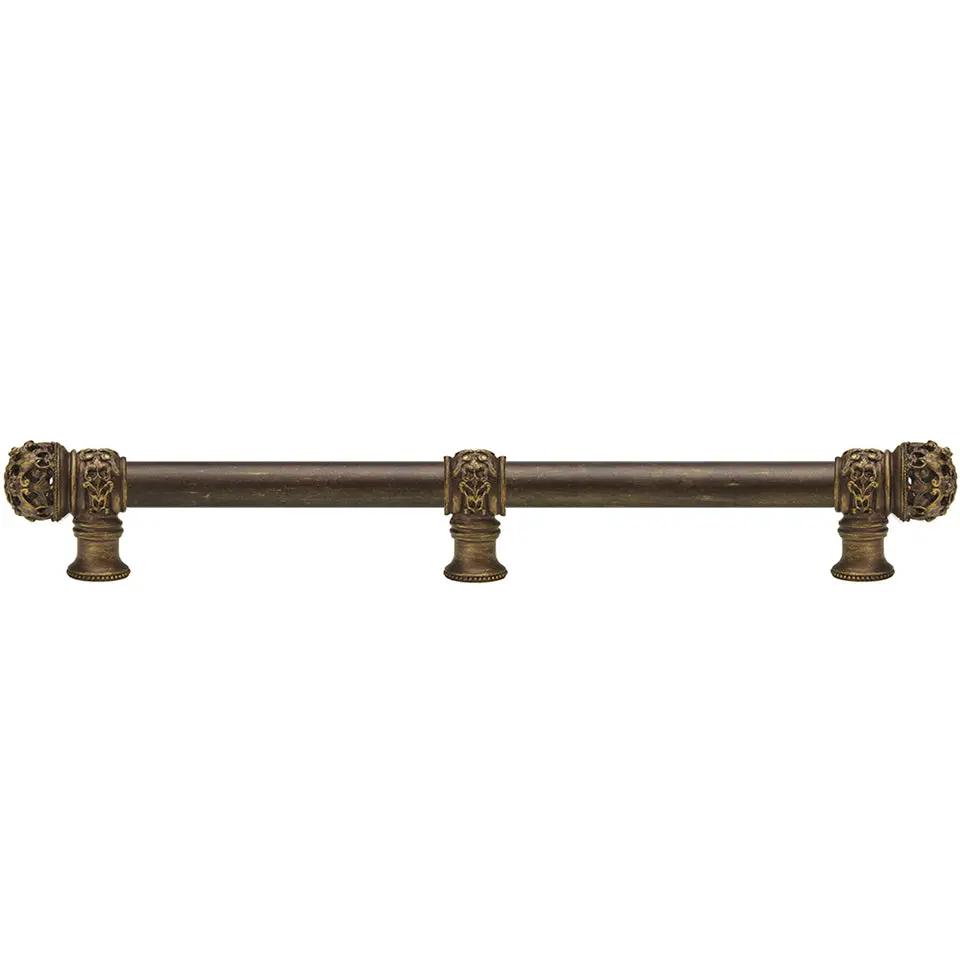 Carpe Diem Juliane Grace Small Finial Appliance/Long Pull - 5/8" Smooth Bar and Center Brace by Carpe Diem