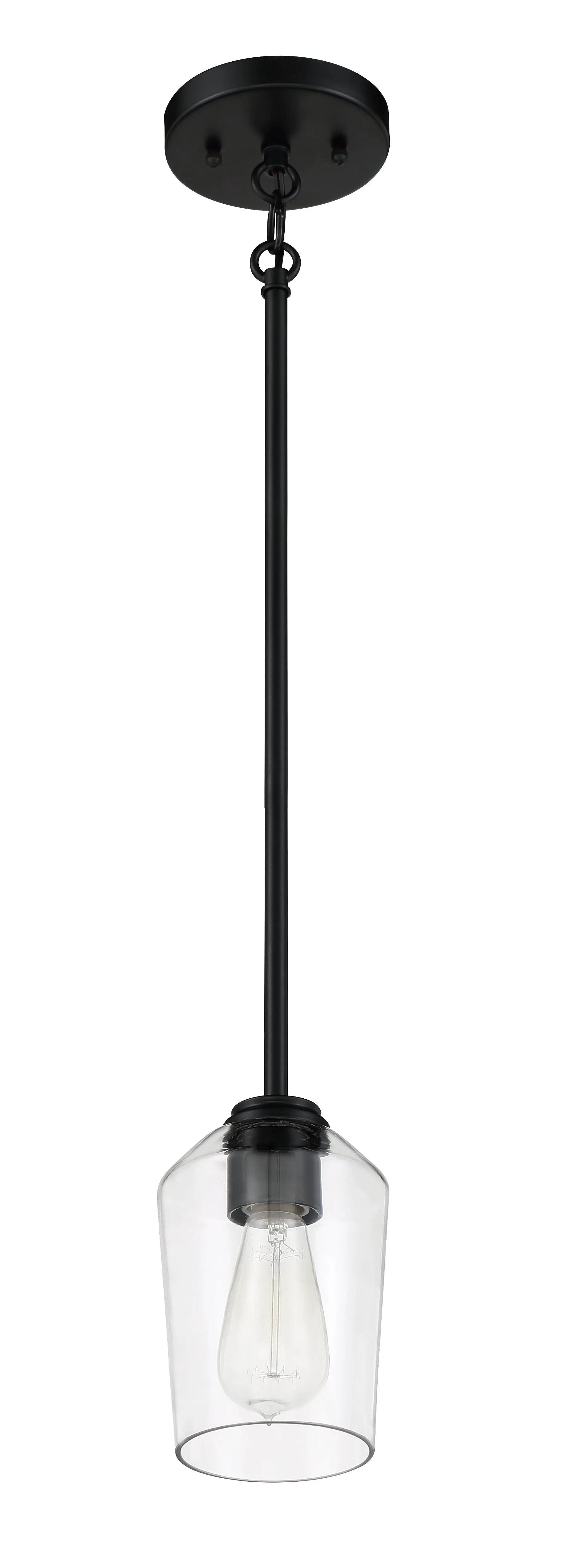 flat black pendants