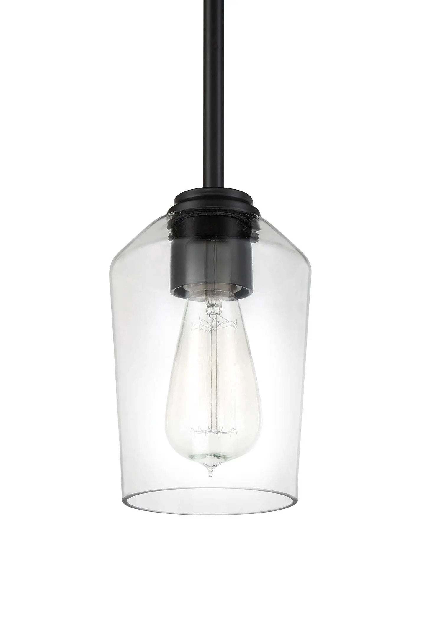 flat black pendants