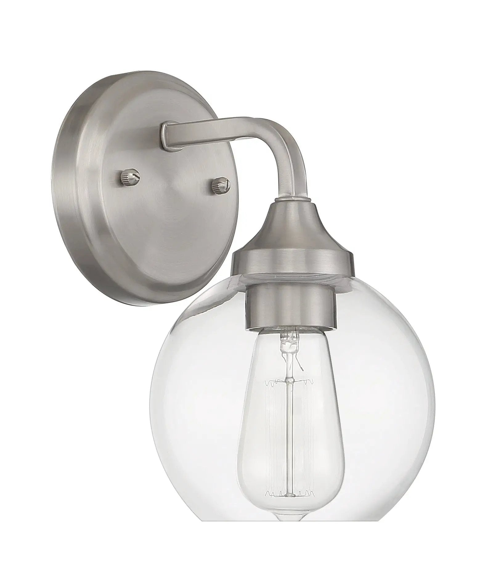 brushed polished nickel wall sconces