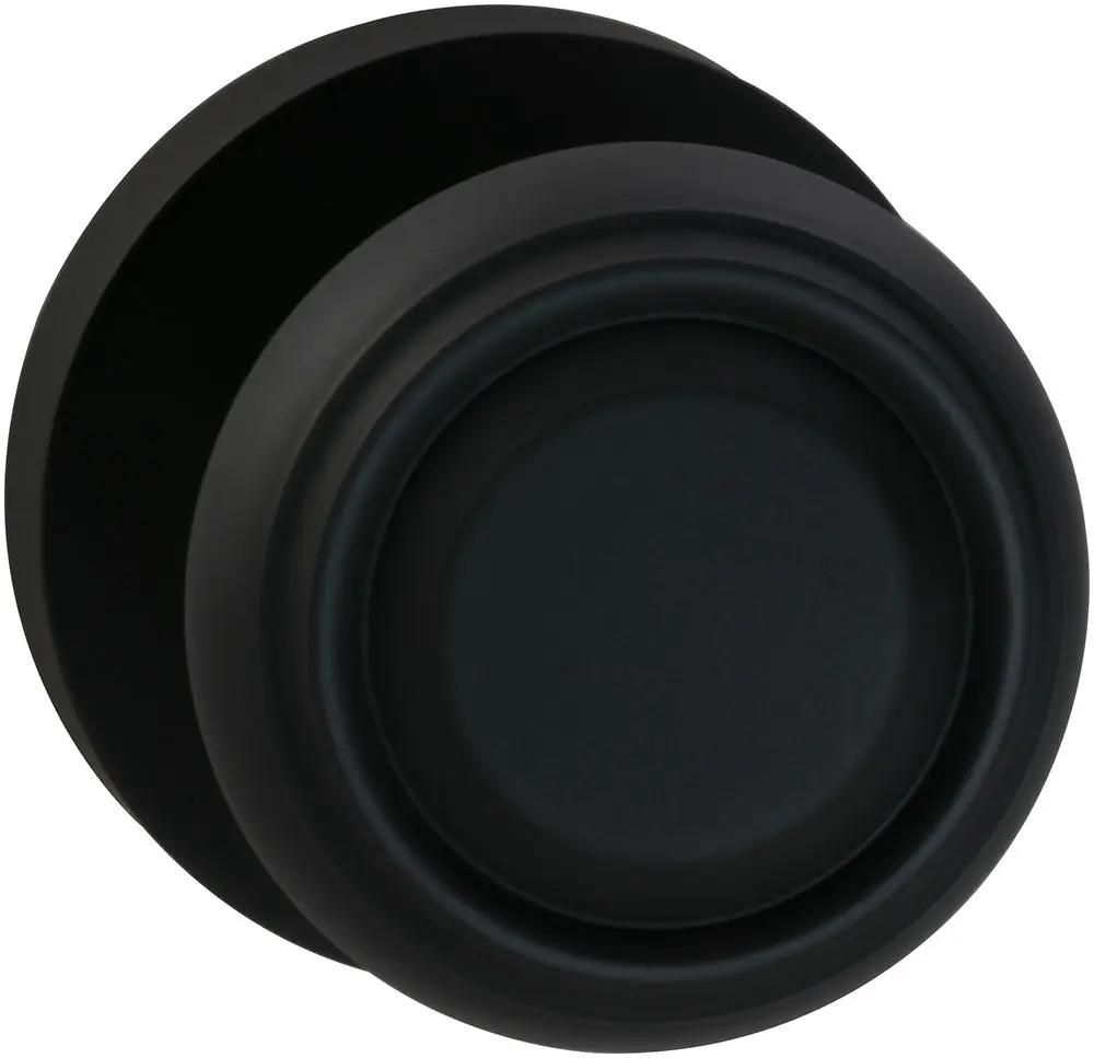 Omnia Prodigy Interior Traditional Knob Latchset with Modern Round Rose by Omnia