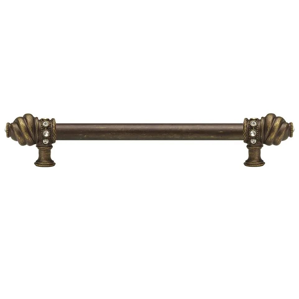 Carpe Diem Caché II Appliance/Long Pull - 5/8" Smooth Bar - Decorated with Swarovski Crystals by Carpe Diem