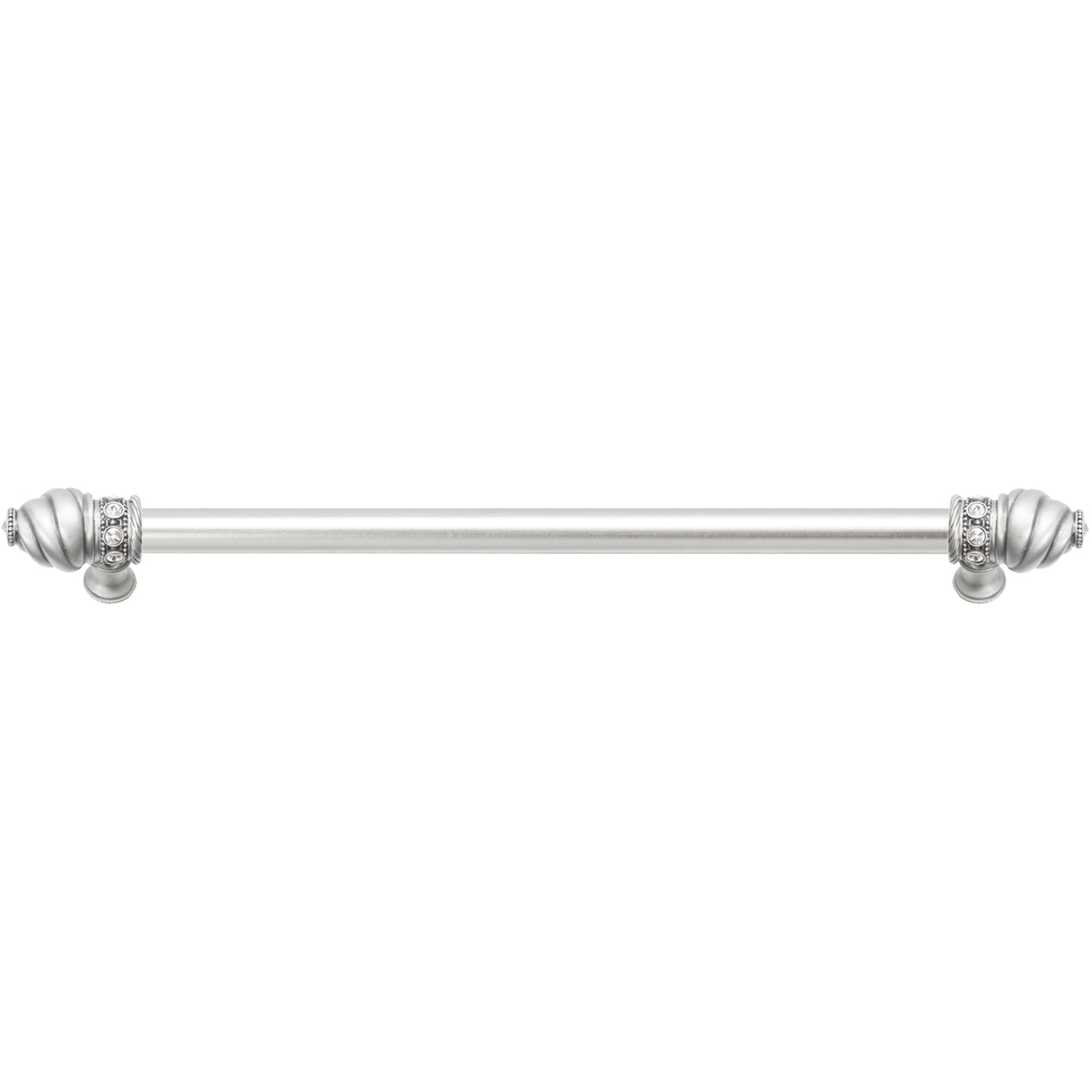 Carpe Diem Caché II Appliance/Long Pull - 5/8" Smooth Bar - Decorated with Swarovski Crystals by Carpe Diem