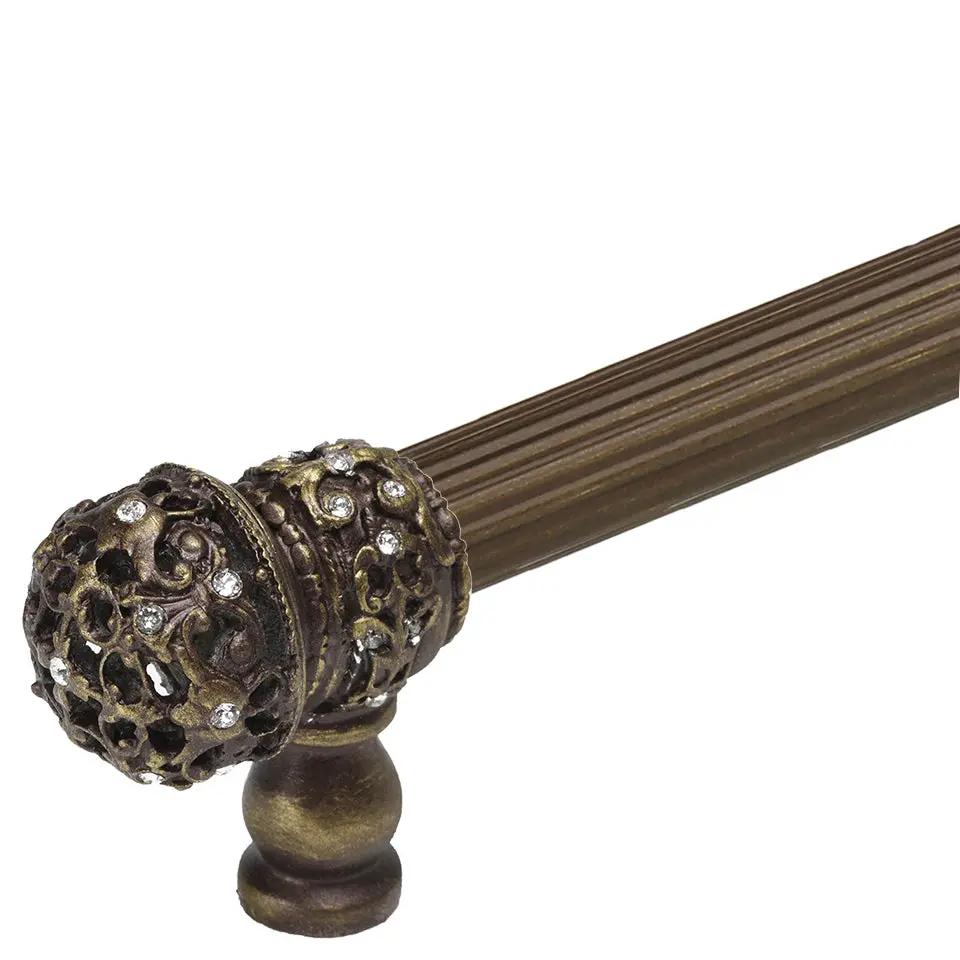 antique brass pull