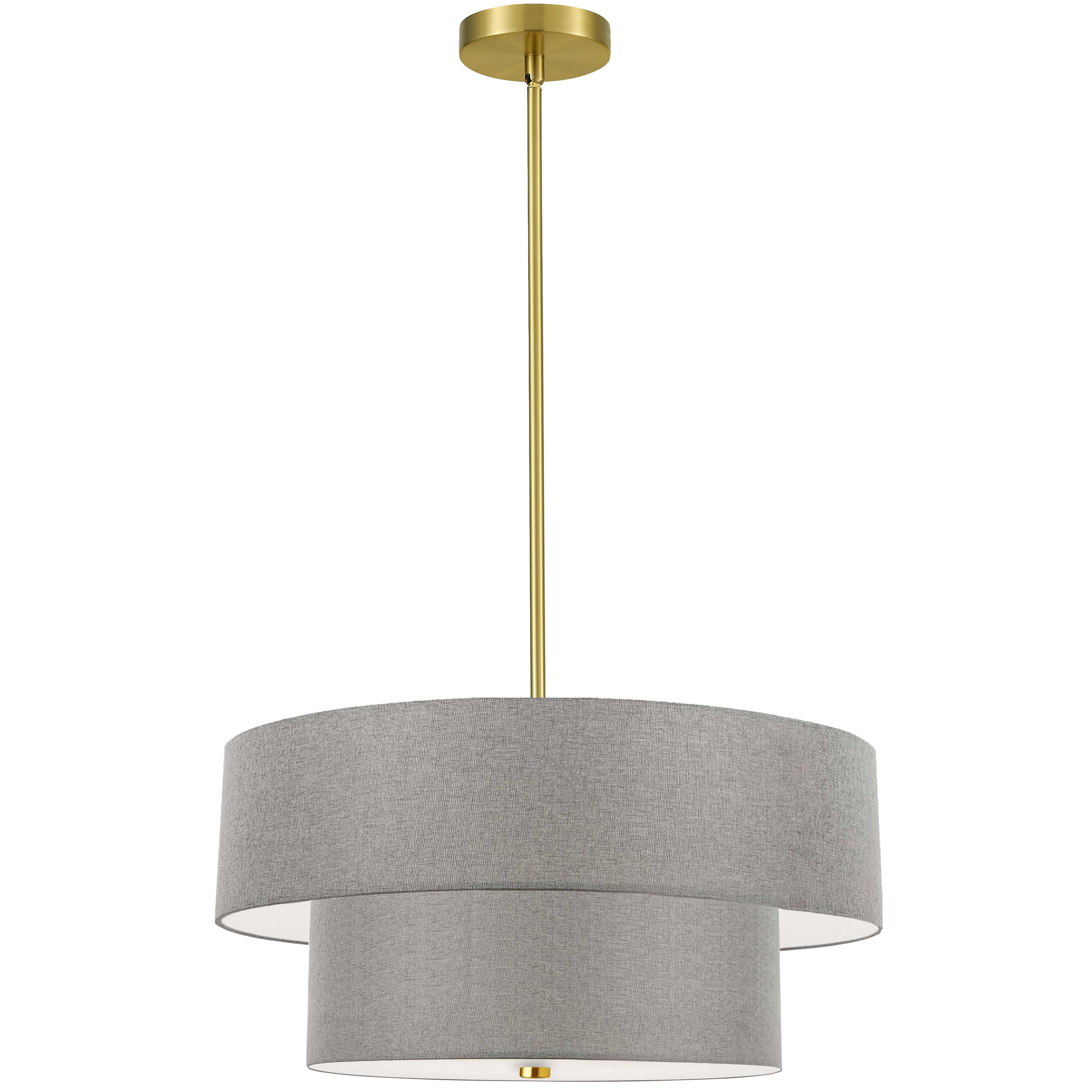 Dainolite 4 Light Incandescent 2 Tier Pendant