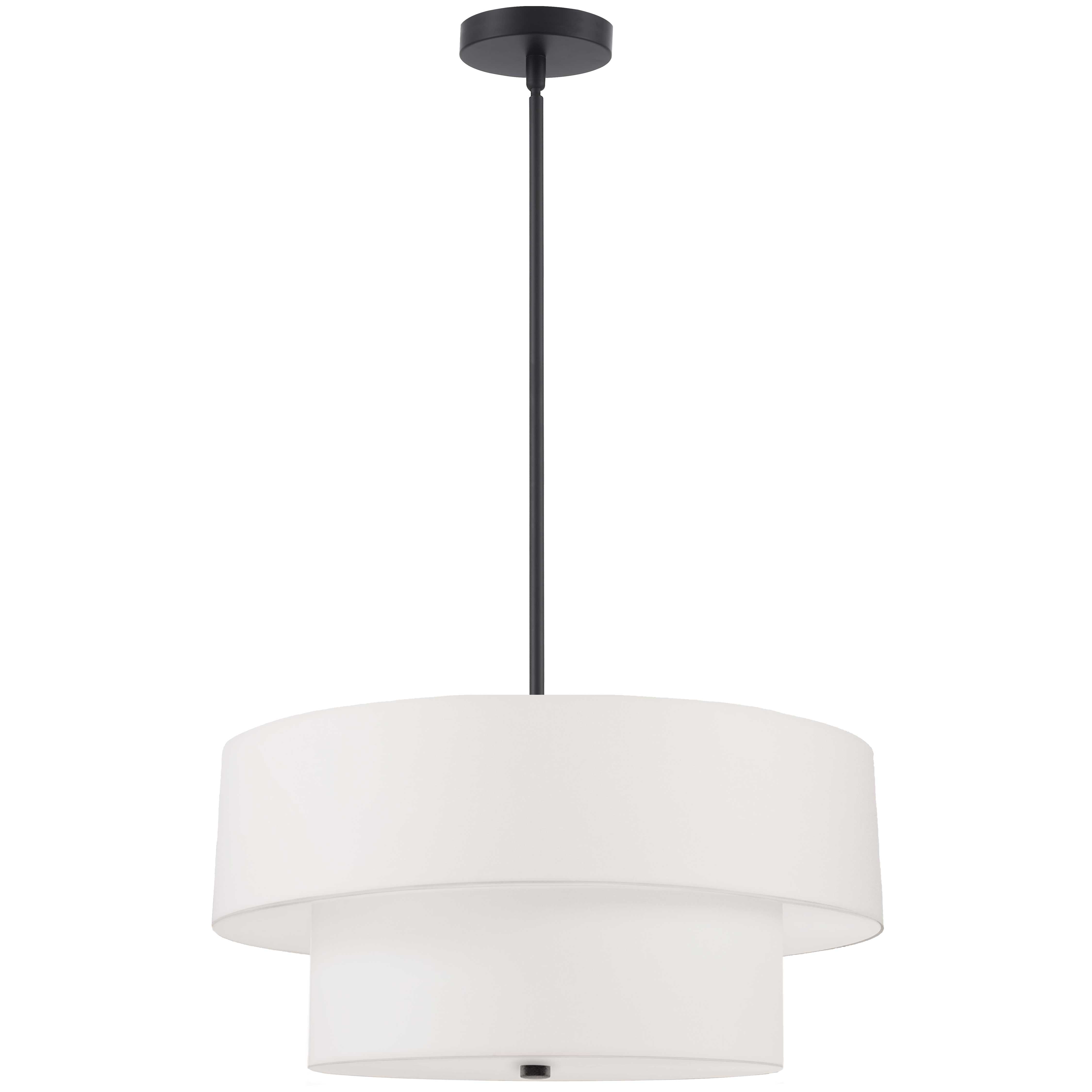 Dainolite 4 Light Incandescent 2 Tier Pendant