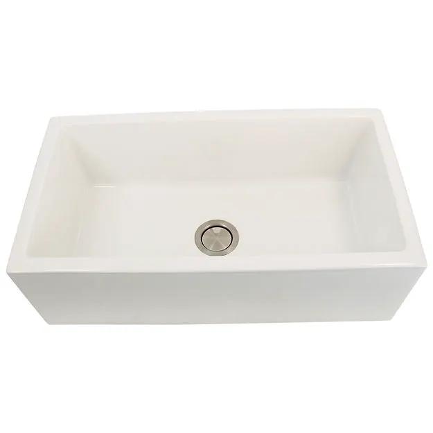 white bathroom sink