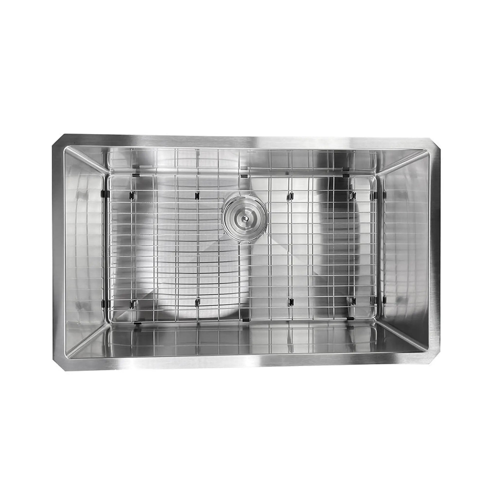 silver kitchen sink