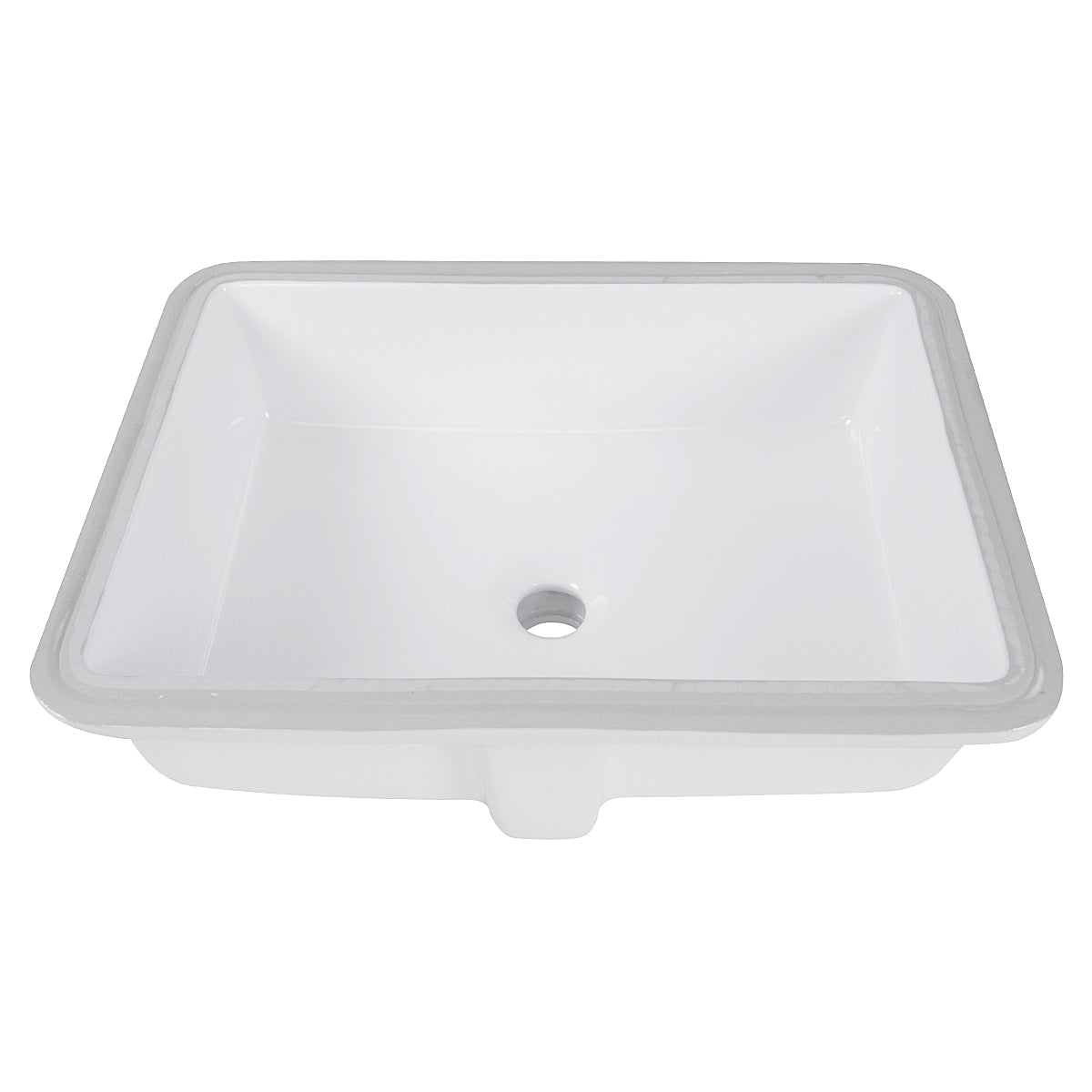 white bathroom sink