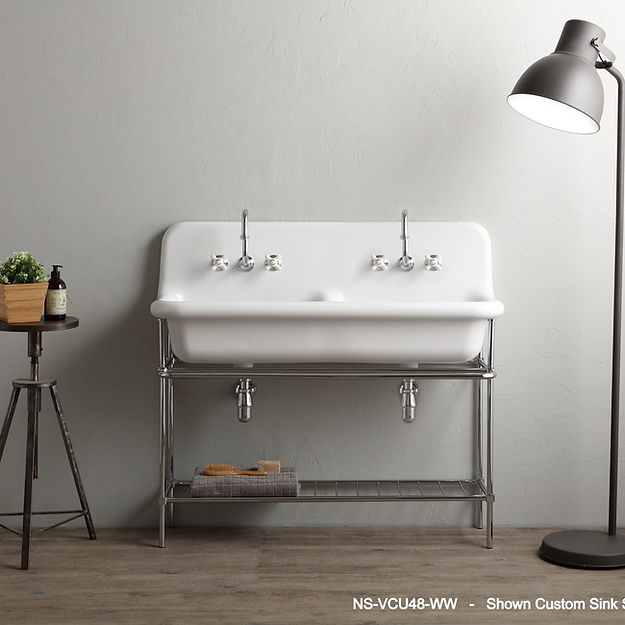 white bottom whie top bathroom sink