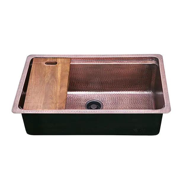 copper kitchen sink