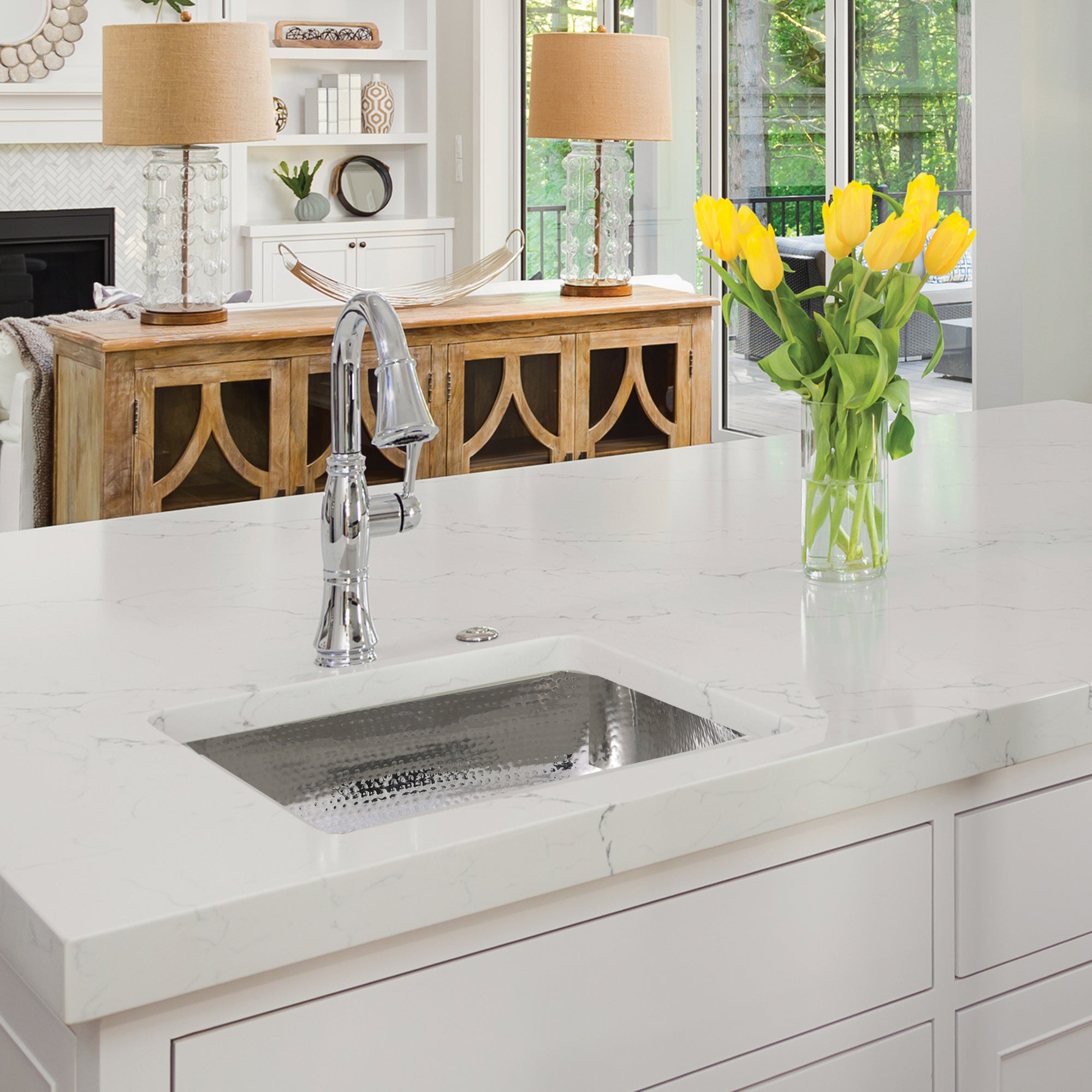 stainless steel bathroom sink