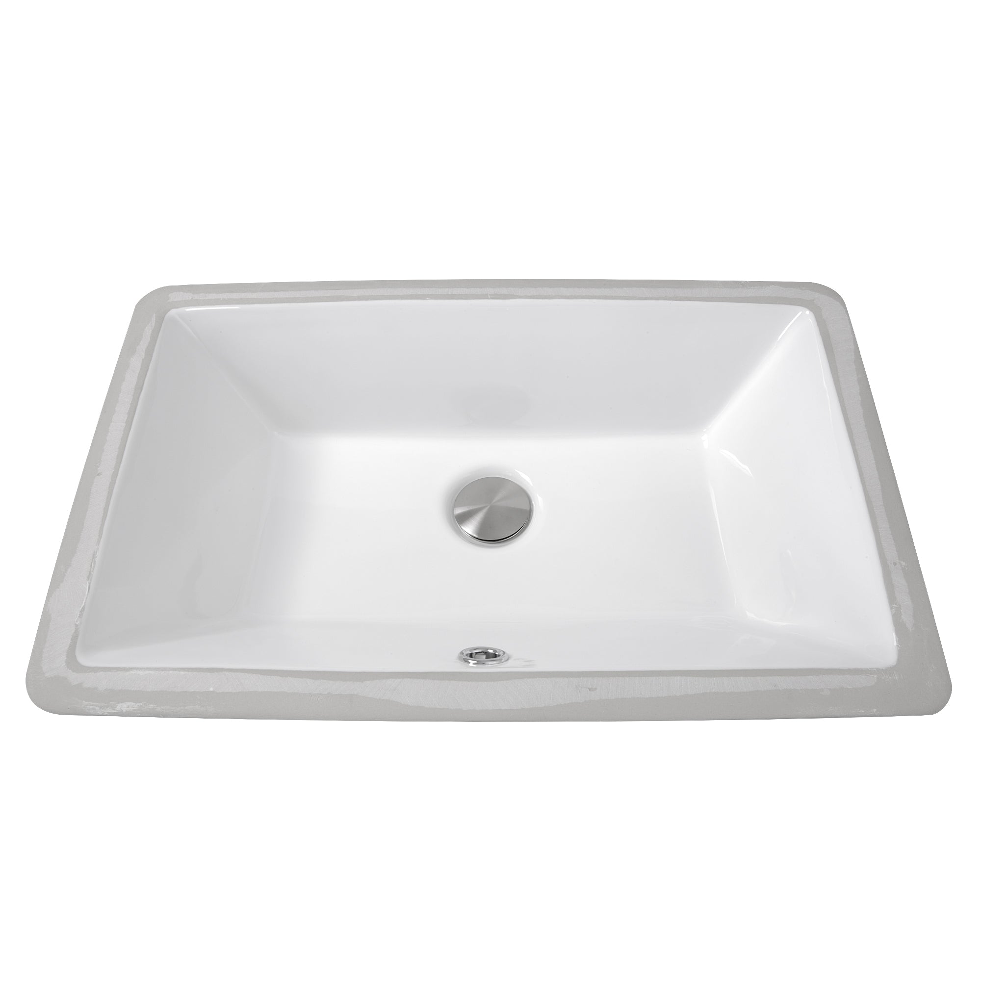 Nantucket Sinks 19 Inch X 11 Inch Undermount Ceramic Sink by Nantucket