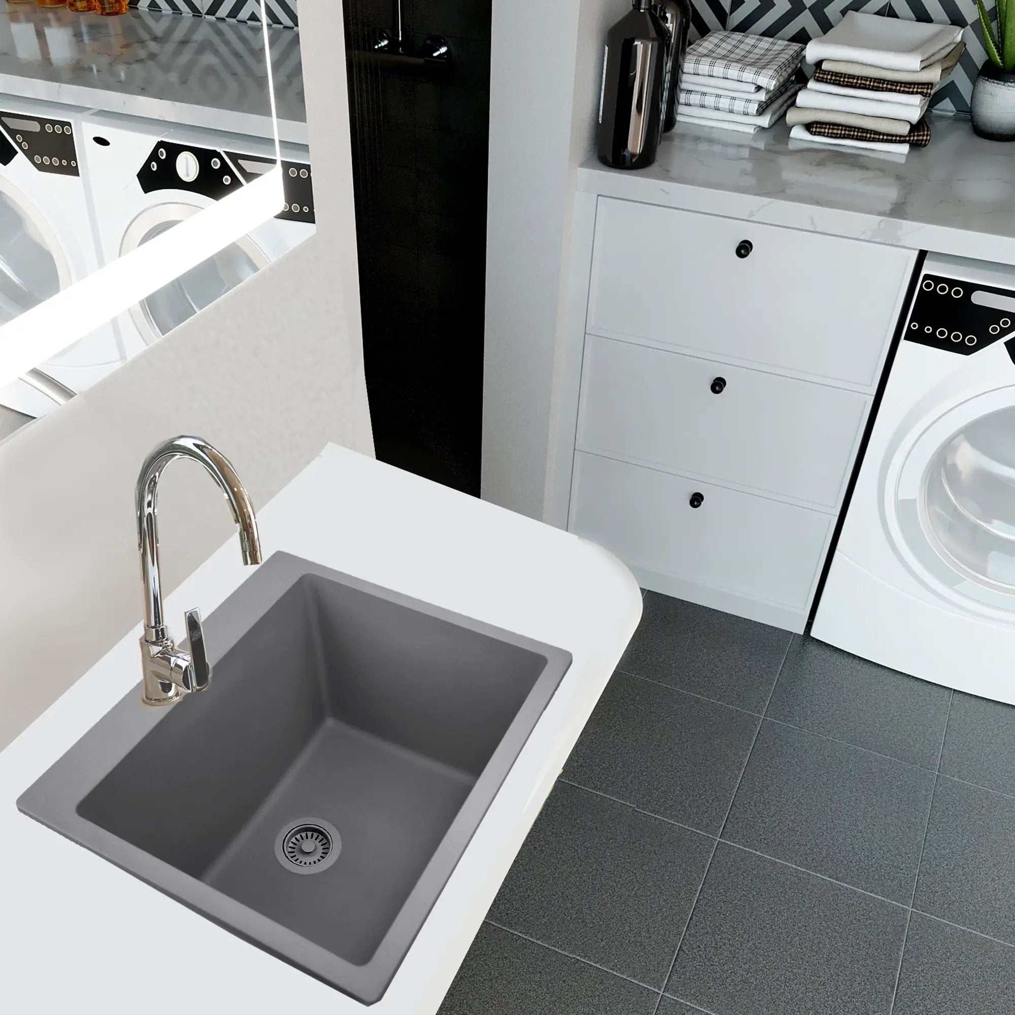 titanium kitchen sink
