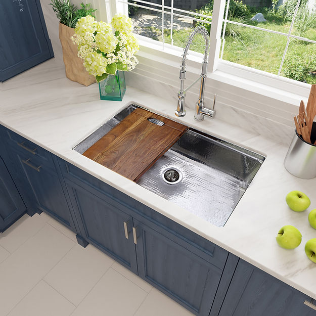 stainless steel kitchen sink