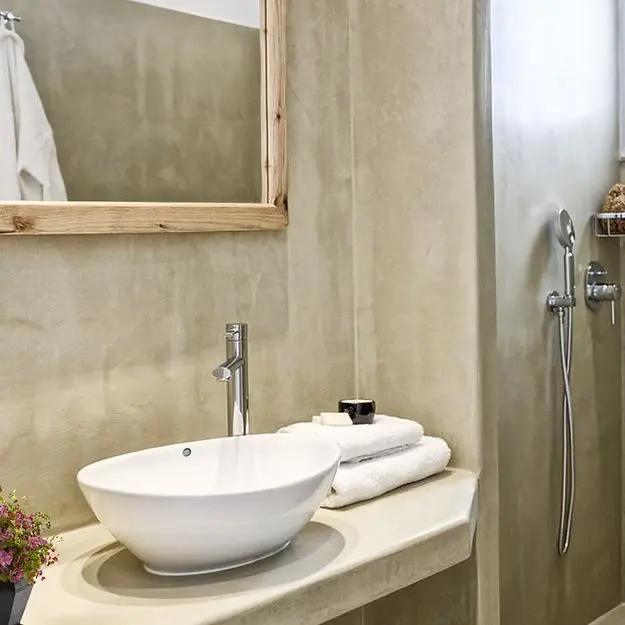 white bathroom sink