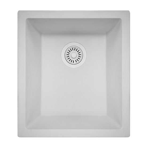 Nantucket Sinks 18 inch Single Bowl Dualmount Granite Composite Bar-Prep sink by Nantucket