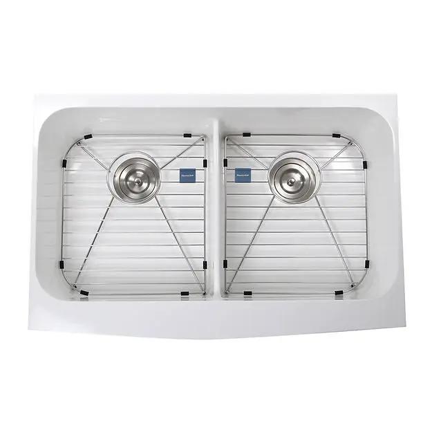 white kitchen sink