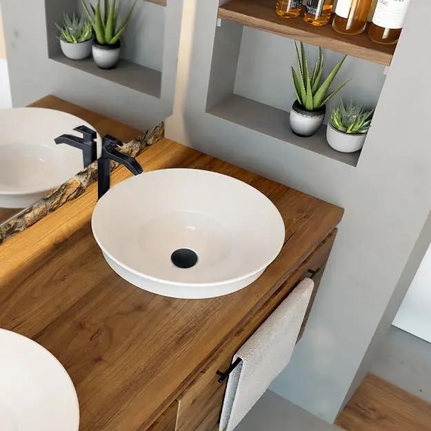matte black drain