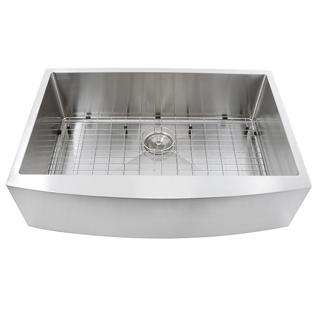 silver kitchen sink