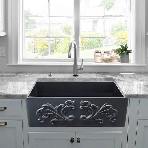 matte black kitchen sink