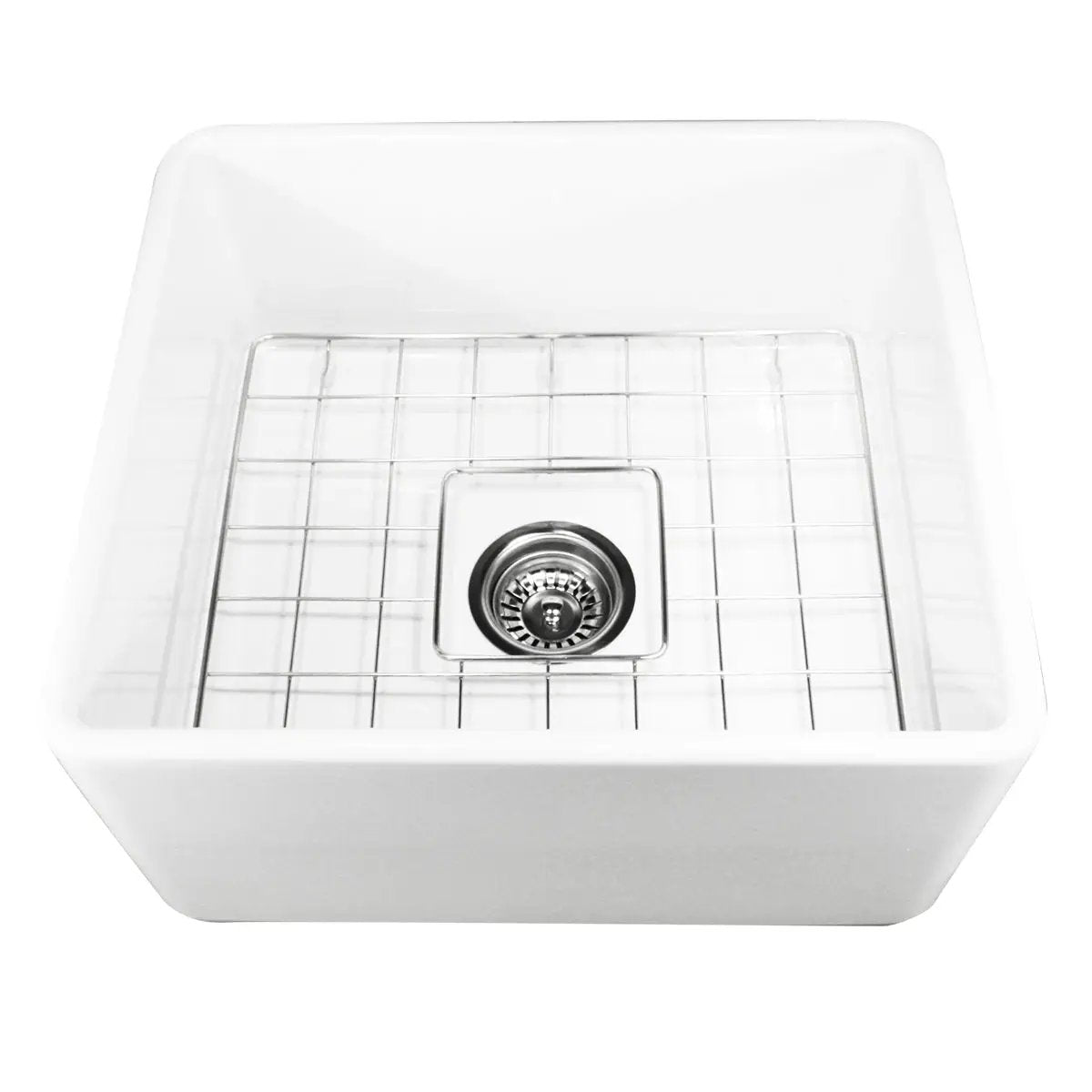 white kitchen sink