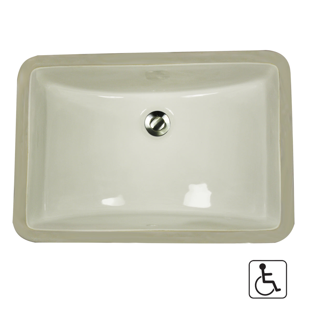 bisque bathroom sink