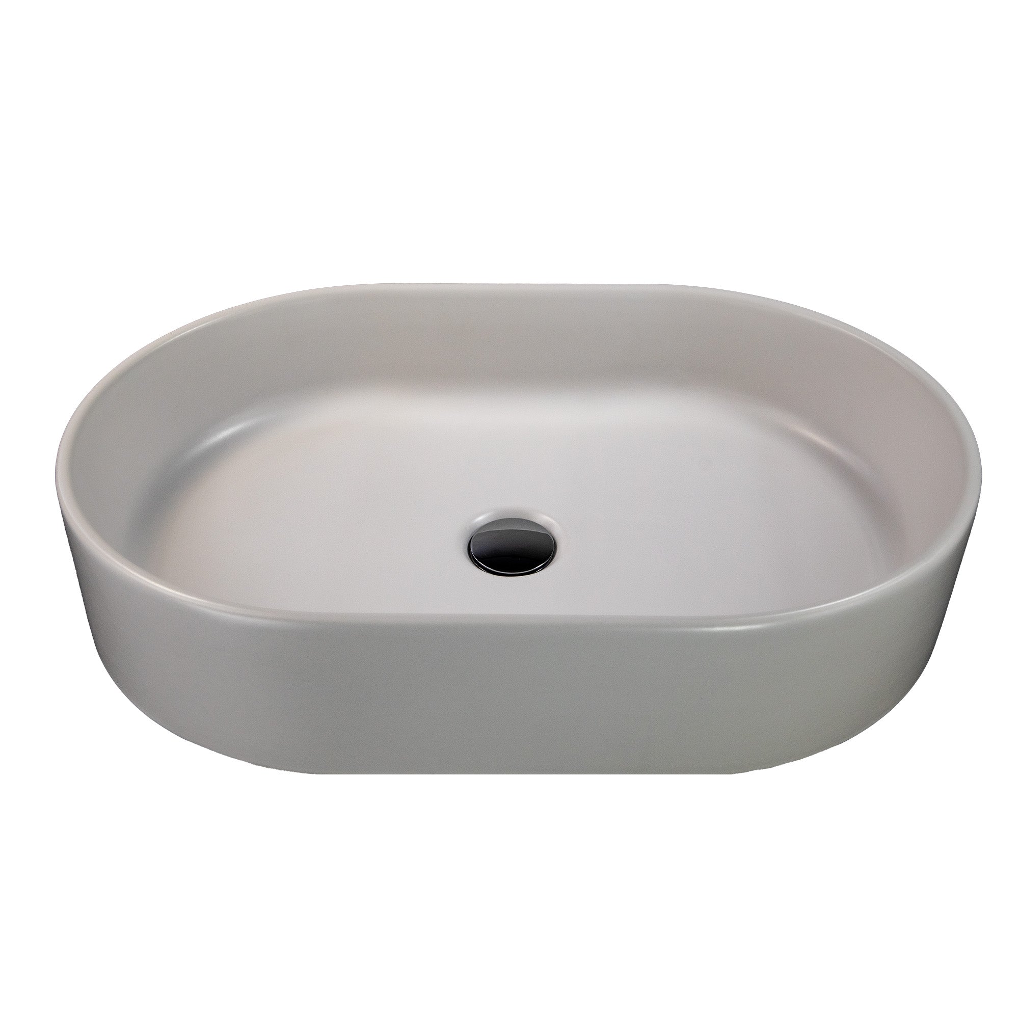 Nantucket Sinks Italian Fireclay Oval Vanity Sink