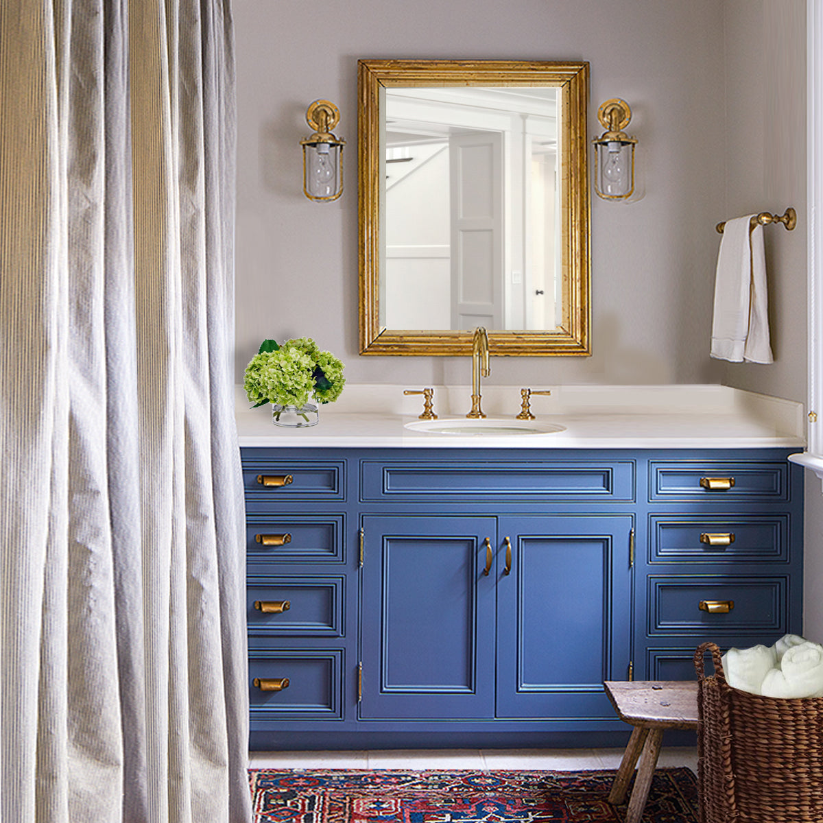 bisque bathroom sink